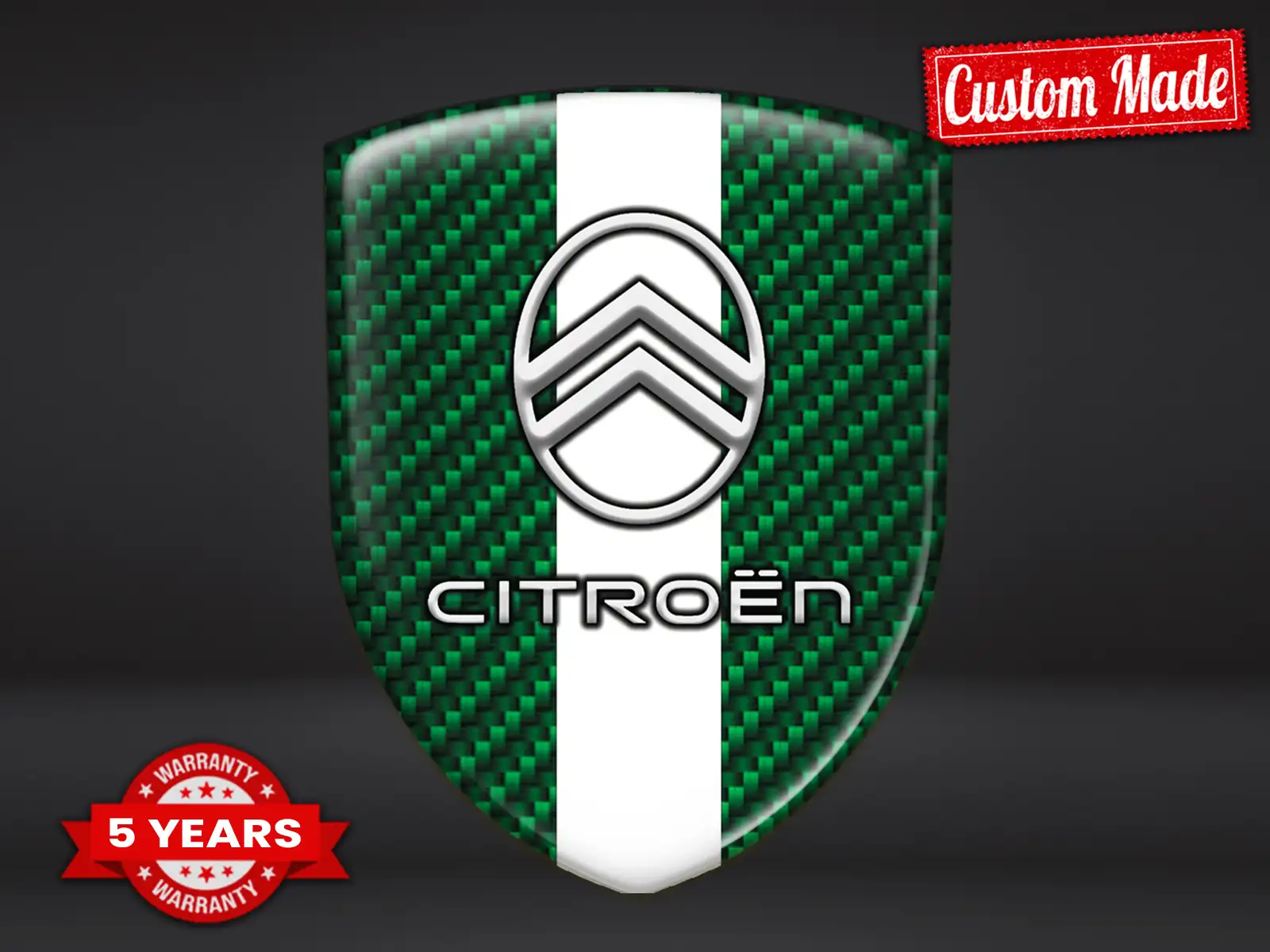 Citroen Vinyle Auto Sur Mesure Limité Édition Moderne